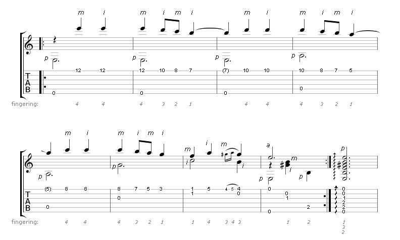 Waves of Spain tab/score - Finale